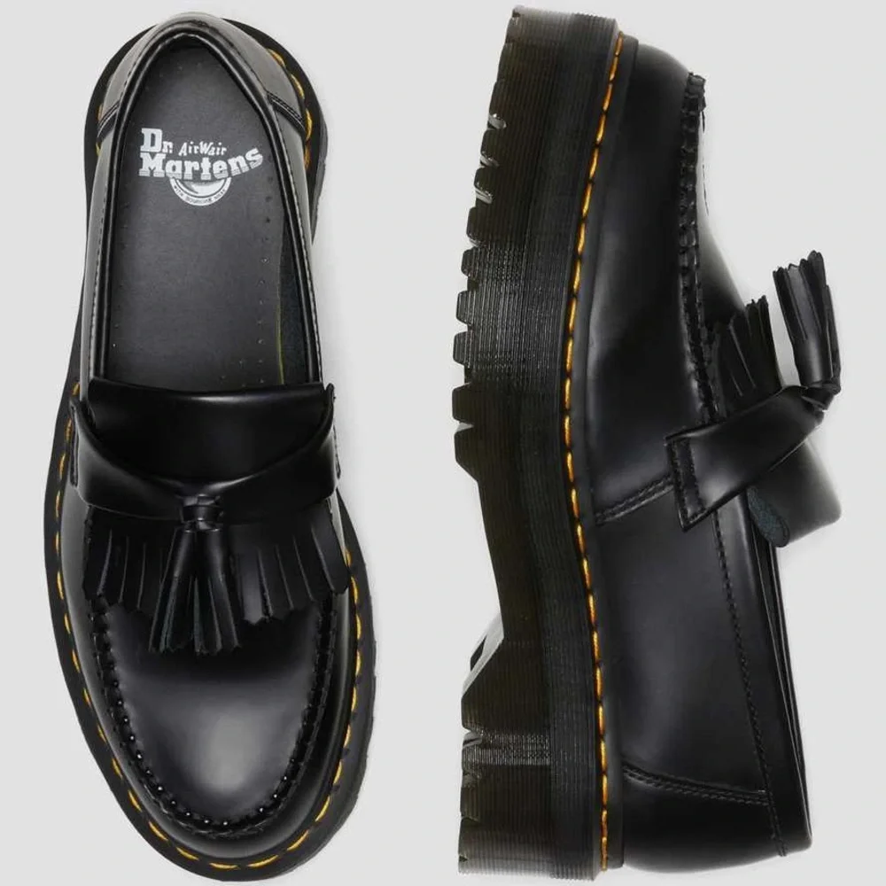 🆕Dr. Martens ADRIAN QUAD PLATFORM Tassel Loafers - Picture 15 of 17